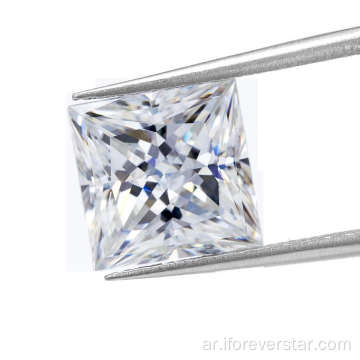 Princess Square VVS Def White Moissanite Stone